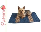 Square Pet Blanket Crochet Pattern pdf, Make a Snuggly Blanket for Your Kitty or Dog, Plus Bonus Toy Pattern