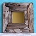 Driftwood Mirror 10 x 10 Shades of Grey