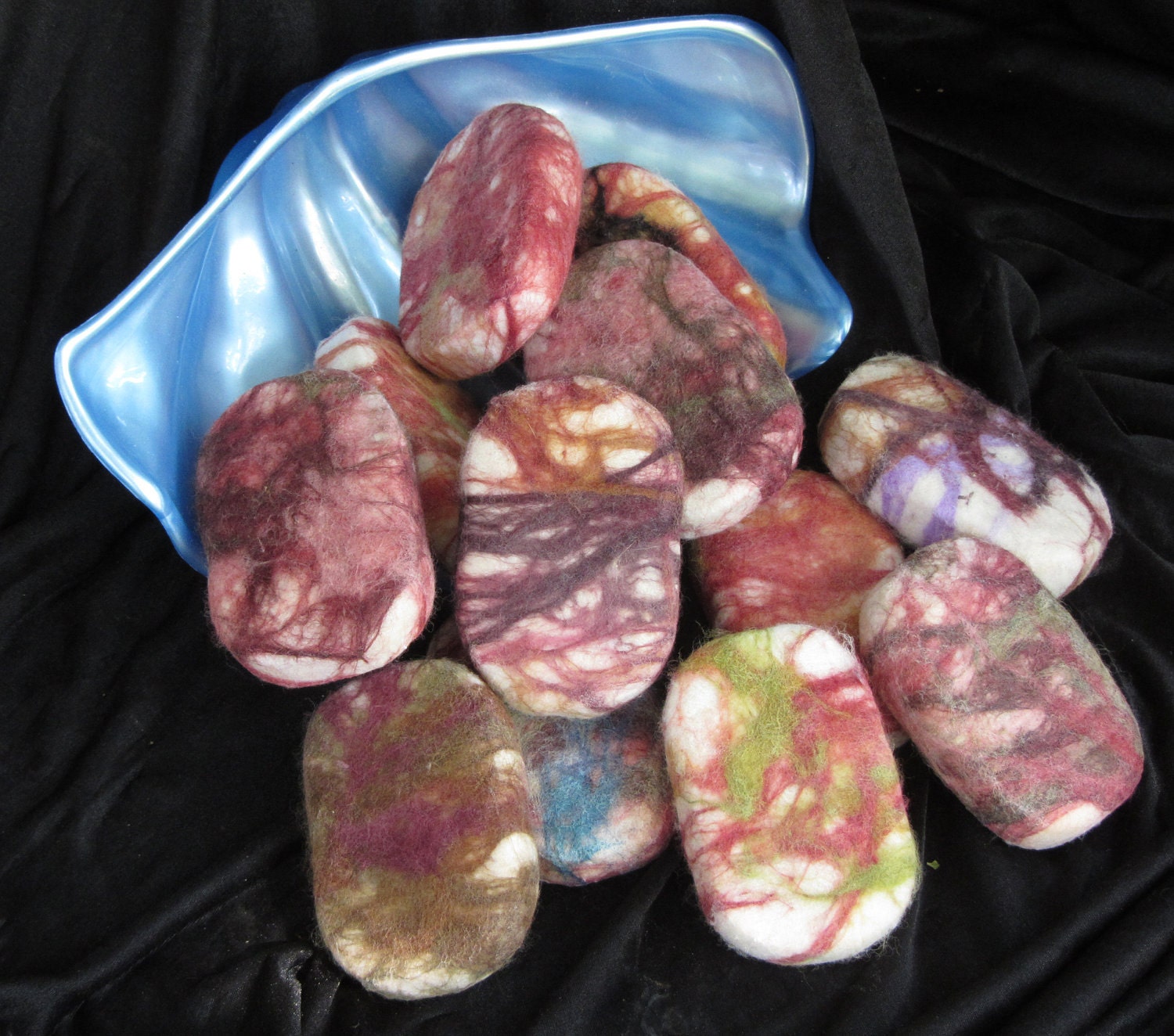 Felted Soap Autumn Splendor