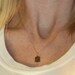 LETTER or STATE Shaped Necklaces