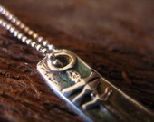 Path - Silver Past Present Future Road of Life Pendant Necklace