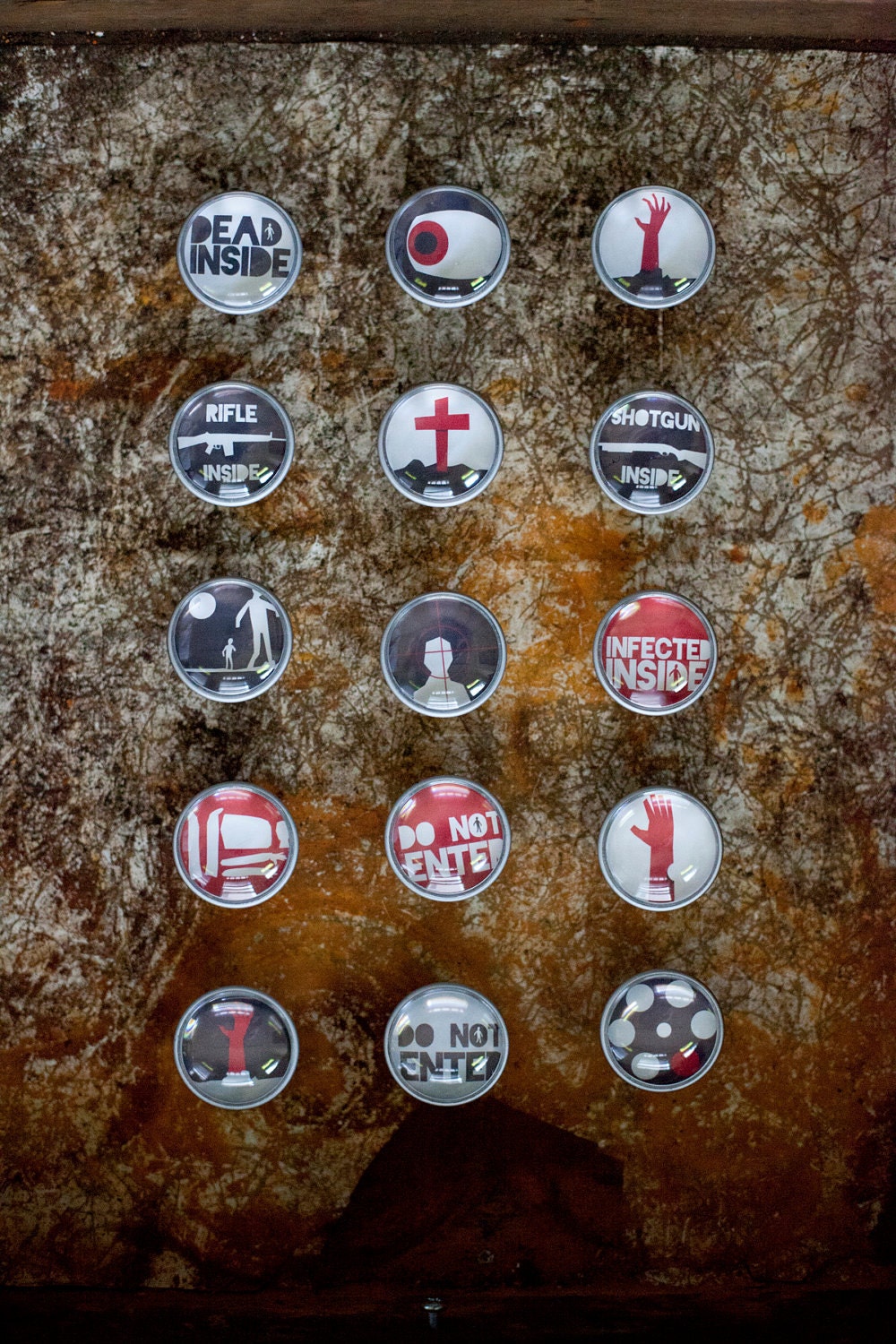 Zombie Knobs (Full set of 15)