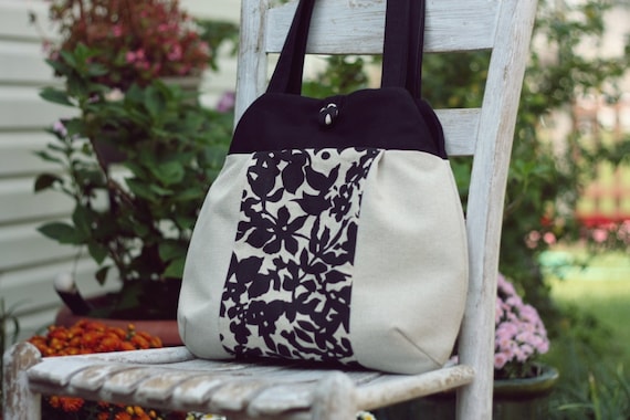 Nanette tote PDF sewing pattern