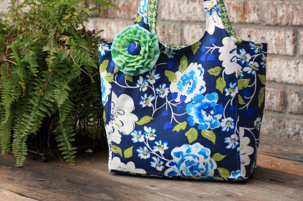 Ava Rose tote PDF sewing pattern