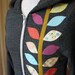 Spring Vine Hoodie, Charcoal Gray, Size Small, Medium, Large or XLarge