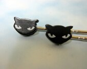 Serious Cat Hair pins