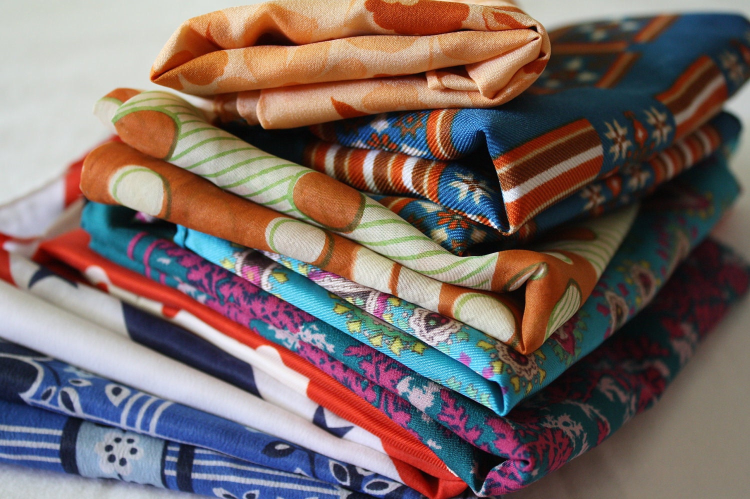Vintage Hair Scarves Bundle