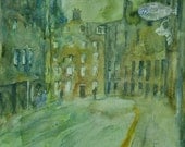 Candlemaker's Row, Edinburgh- print