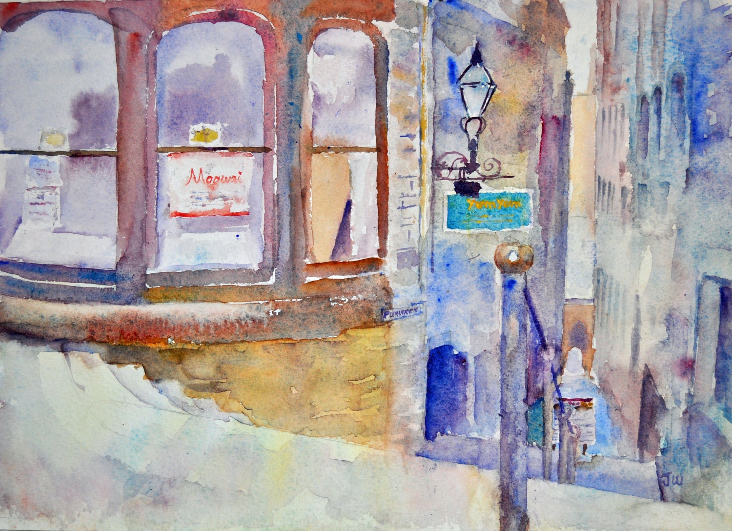 Fleshmarket Close, Edinburgh - print