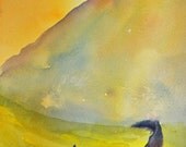 Bus Stop, Lake District - print