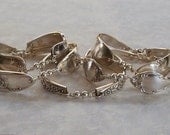 Spoon Bracelets 5 Recycled Silverware Bracelets Discount Price Made to Order