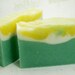 Satin Doll Handmade Bath Soap with Shea Butter and Sweet Almond Oil. Large Bar.