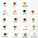 Pick 3 - Mother's Day Every Day - Tiny Stacking Rings - Sterling and fine silver - Your choice of birthstones or any stone