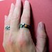 Tres Stacking Rings... Turquoise - Spiny Oyster - Mother of Pearl