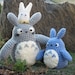 Blue Totoro Doll version