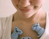 PDF CROCHET PATTERN - Pocket Hammerhead Sharks