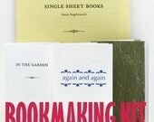 DIY Book Kit, Single Sheet Books, DIY Kit, Bookmaking, Ready to Ship