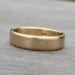Recycled 14k Yellow Gold Wedding Band, Made to Order