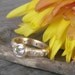 Engagement Ring - Moissanite, Ruby, and Recycled 14k Gold, Made To Order