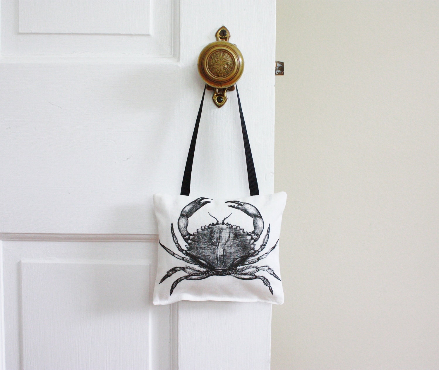 Crab Door Hanger Coastal Decor