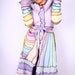 Rainbow Sweater Elf Coat Pattern