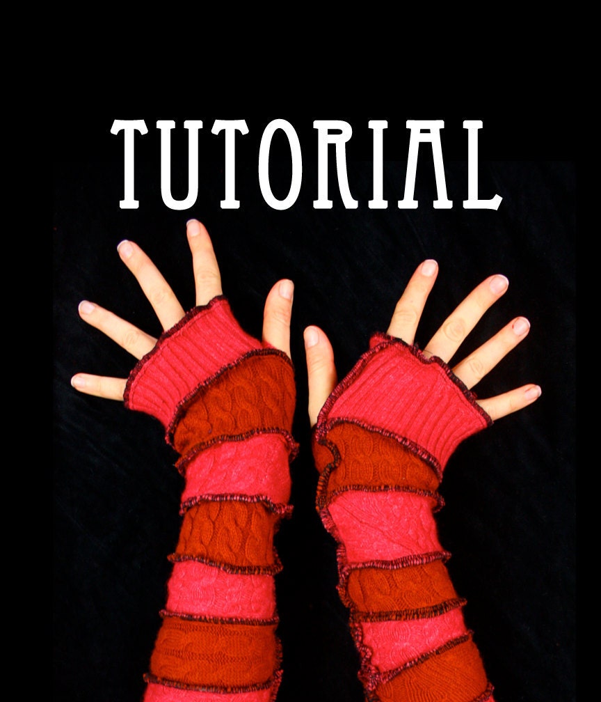 Arm Warmer Tutorial - DIY guide by Katwise