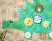 Dinosaur stitching kit