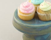 Waterlily Cupcake or Cheese Pedestal