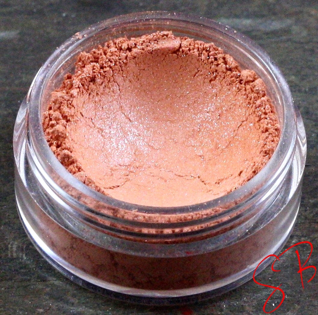 Sweet Cheeks peach Blush (Light peachy satin shimmer finish) Sobe Blushin Mineral makeup Blushed