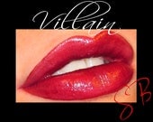 Villain Mineral makeup Lipstick (Dark red with mauve shimmer) Cheek and Lip Color