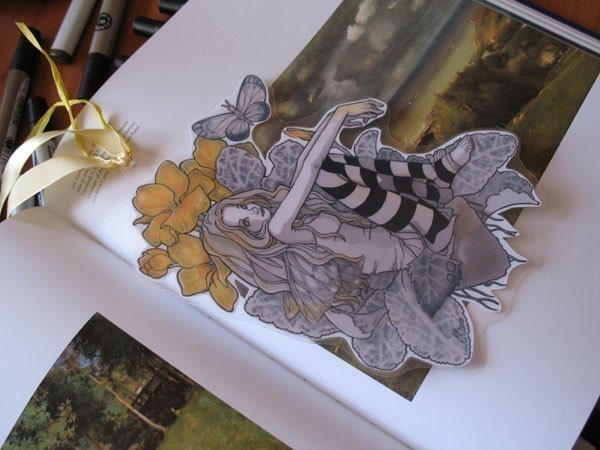 Primroses Yellow Fairy - BOOKMARK