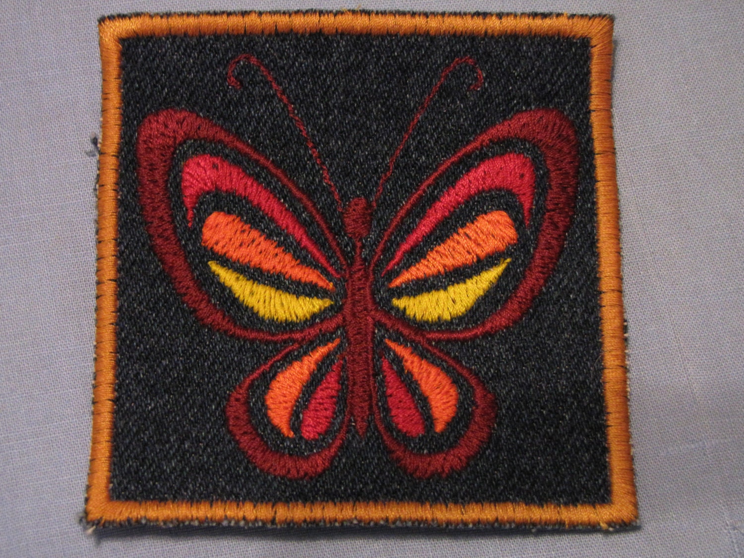 Sew-on Butterfly Patch