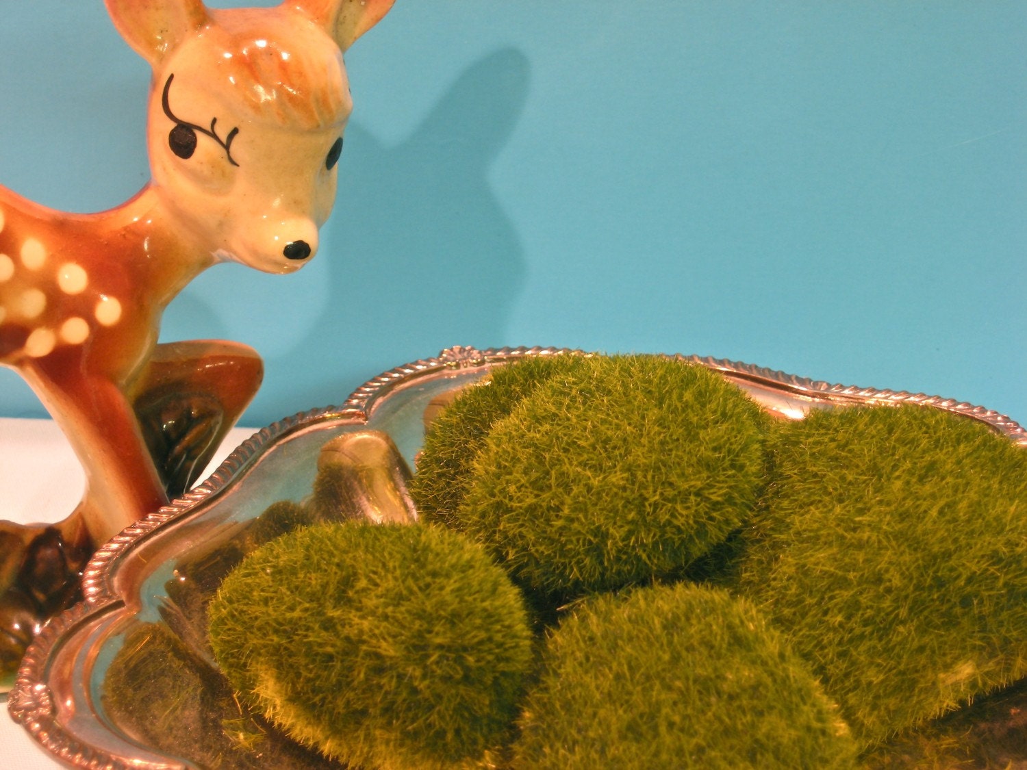 Moss Covered Rocks - Set of 5