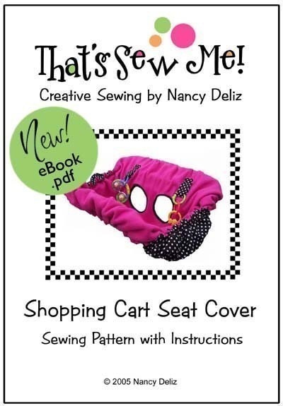 Shopping Cart Seat Cover Sewing Pattern eBook