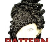 Instant Download Crocheted Pattern Hats for Women - Crochet Hat Pattern PDF for the Lauren Cloche Hat - Permission To Sell