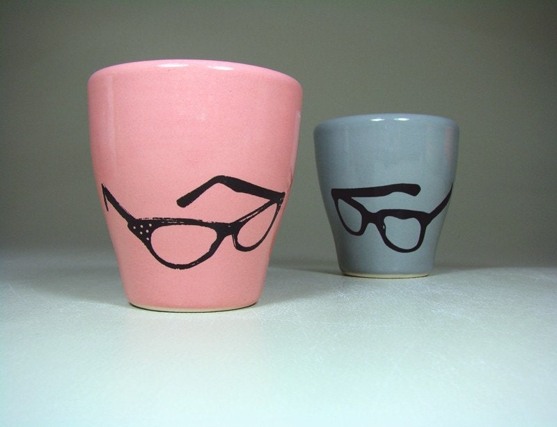 5oz tumbler cat eyes (bubblegum) - Made to Order / Pick Your Colour