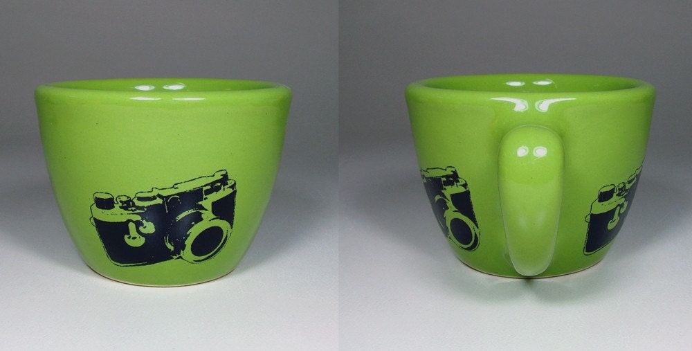 12oz cup leica (avocado) - Made to Order / Pick Your Colour