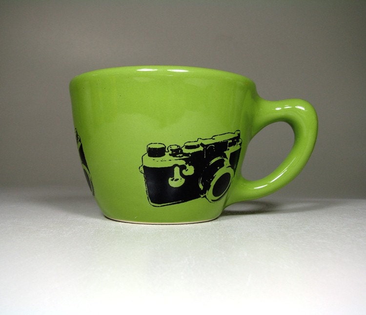 12oz cup leica (avocado) - Made to Order / Pick Your Colour