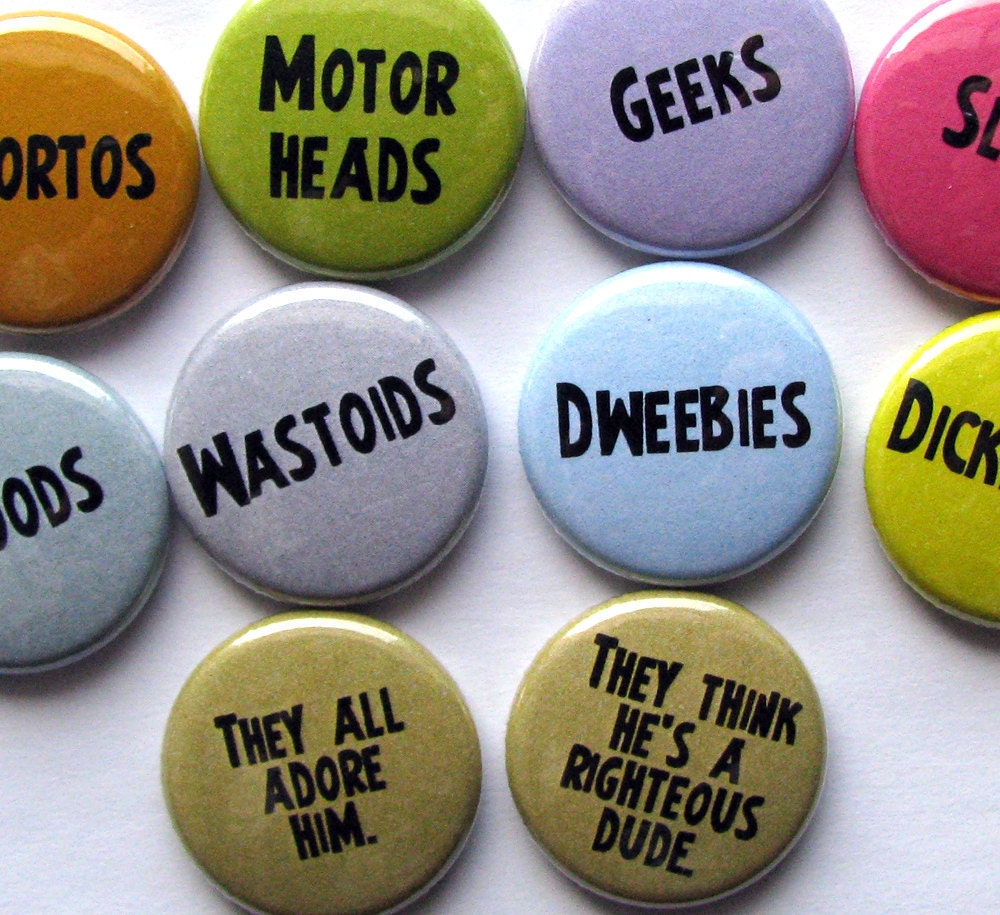 Ferris Bueller's Day Off - They all adore him - magnets (set of 10)