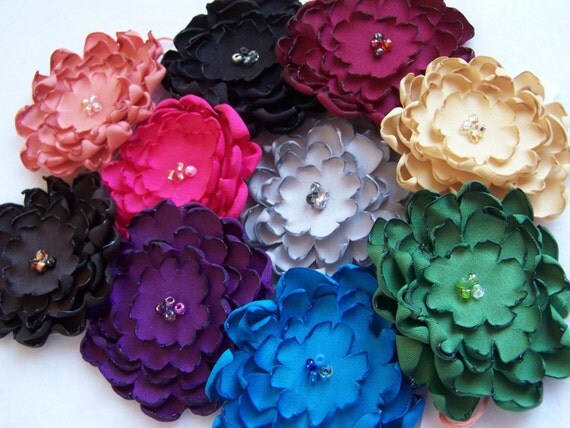 Chrysanthemum Flower Hair Clip