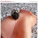 ON SALE Lady of the Night---Silhouette Angel and Minions Gothic Ring