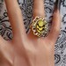 Bats Upon the Glowing Moon Ring