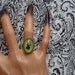 My Lovely Black Widow Silhouette Ring