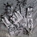 Gothic Halloween Bizarre Anatomy Gift Tag Combo Pack 1