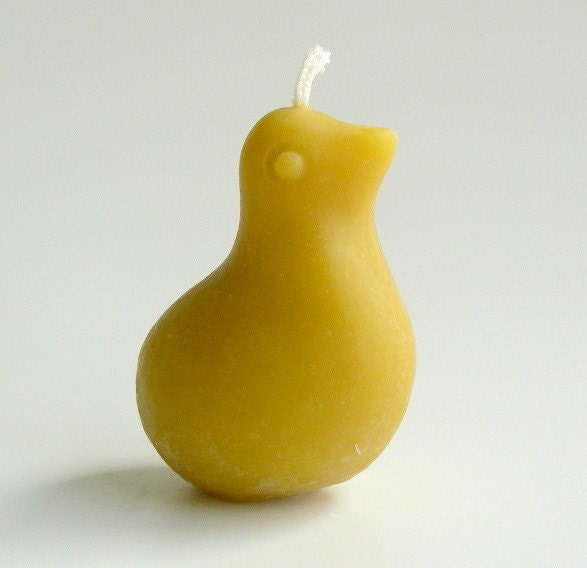 Beeswax Baby Partridge Candle