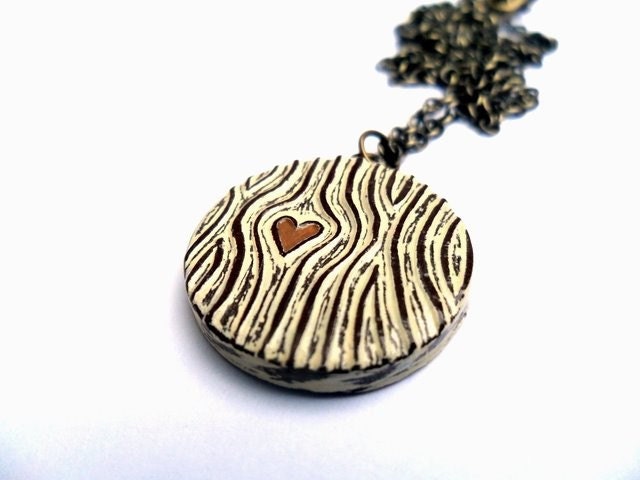 Personalized Wood You Love Me Necklace