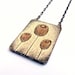 20% OFF SALE - Metallic Gold Pod Necklace - Golden