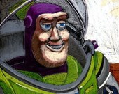 Still Life with Buzz Lightyear Print