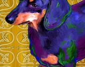 Daisy the Dachshund Print