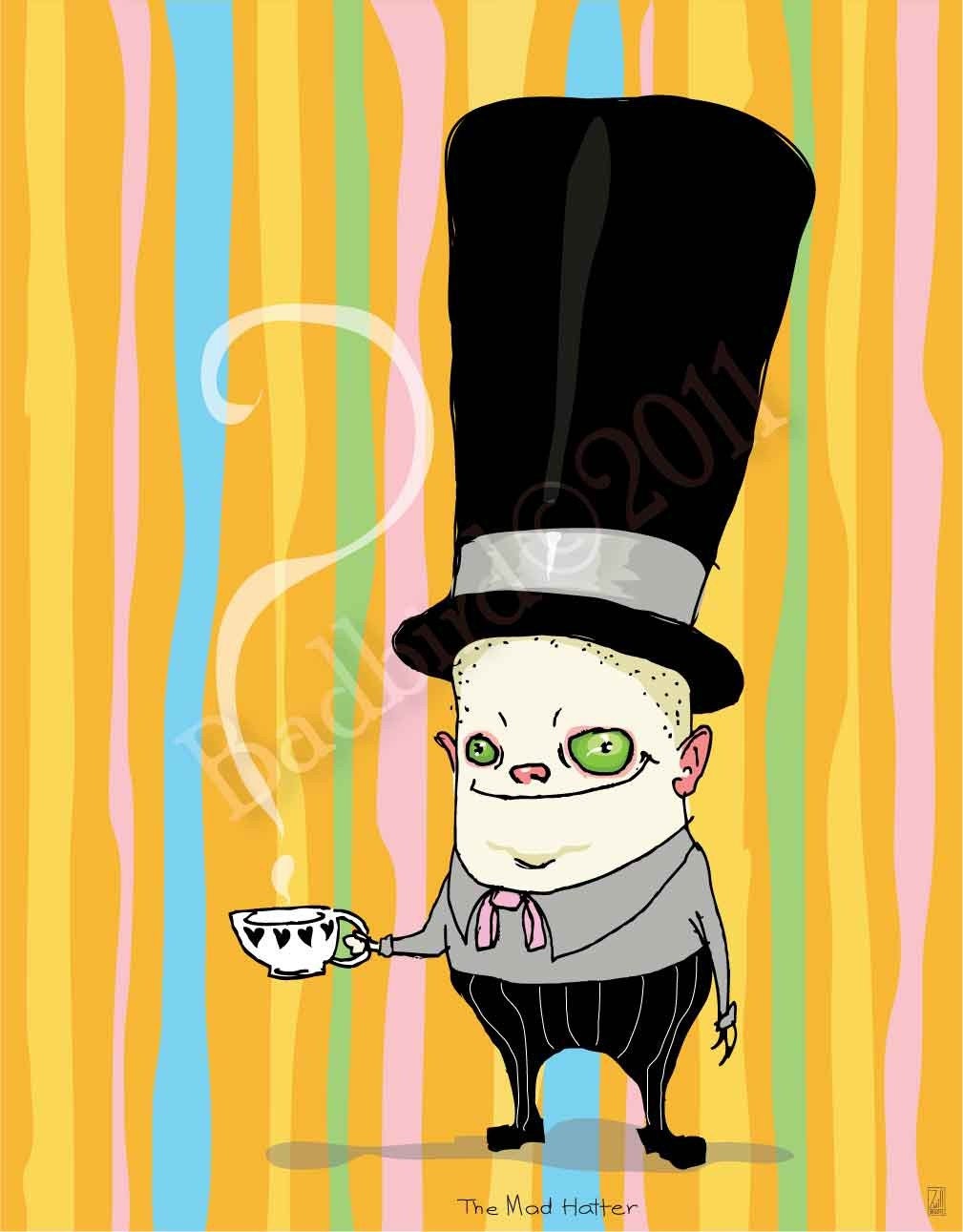 The Mad hatter from my Alice in Wonderland series